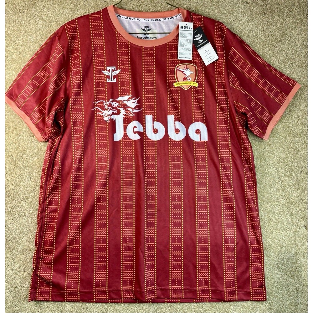 Icarus Soccer Football Timphu City FC 2023 Home Jersey Kit Adult Extra Large NWT